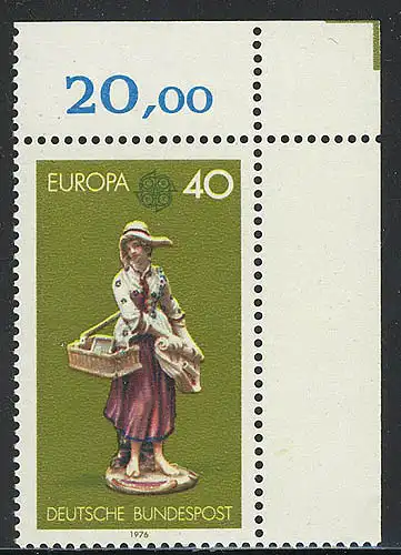 890 Europe 40 Pf Artisanat ** Coin o.r.