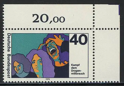 864 Lutte contre la drogue ** Coin o.r.