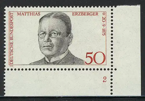 865 Matthias Erzberger ** FN2