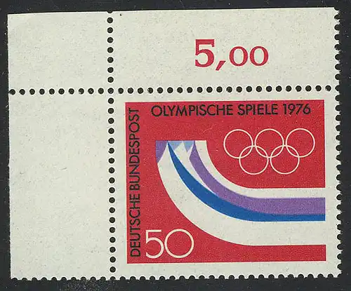 875 Jeux olympiques d'hiver ** Coin o.l.