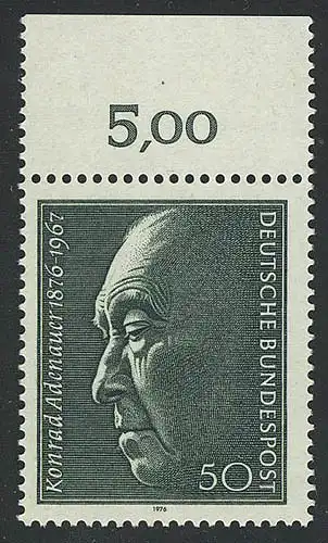 876 Konrad Adenauer ** Oberrand