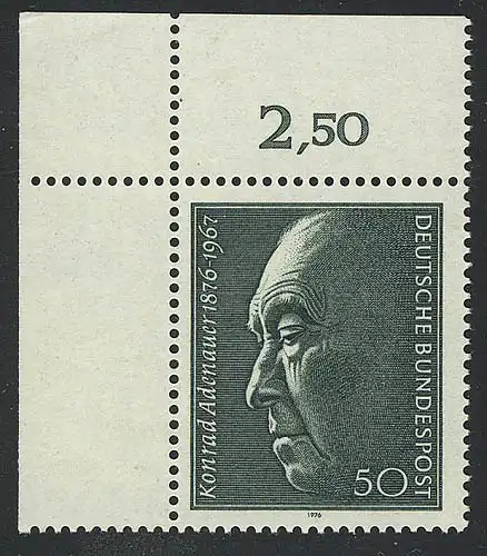 876 Konrad Adenauer ** Ecke o.l.