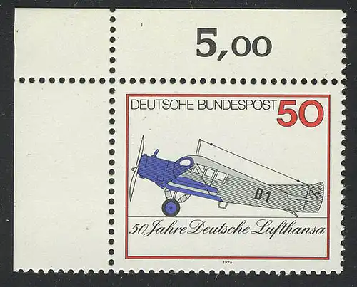 878 Lufthansa ** Coin o.l.