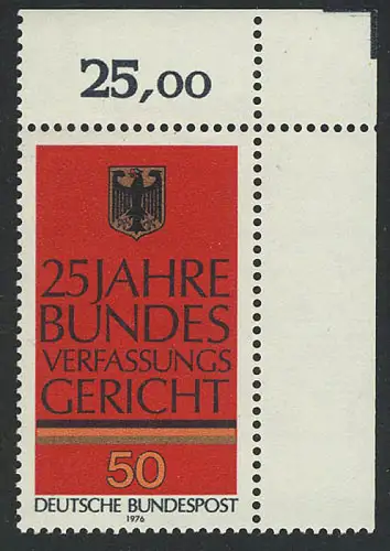 879 Cour constitutionnelle fédérale ** Coin o.r.