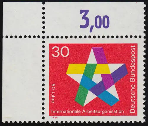 582 IOA Organisation internationale du travail ** Coin o.l.