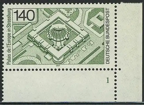 921 Europarat Straßburg ** FN1