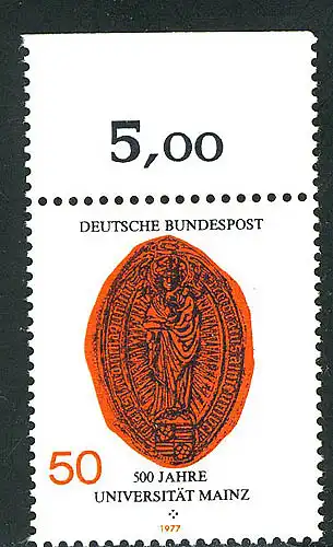 938 Université de Mayence ** Oberrand