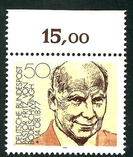 942 Friedrich von Bodelschwingh ** Oberrand