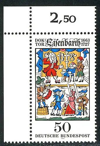 953 Johannes Andreas Eisenbarth ** Coin o.l.