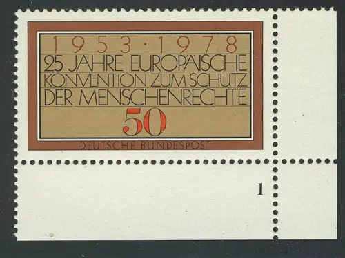 979 Droits de l'homme ** FN1