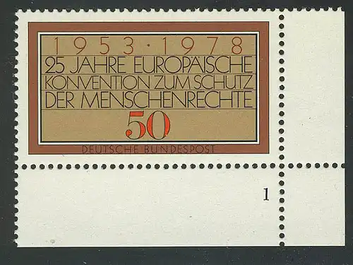 979 Menschenrechte ** FN1