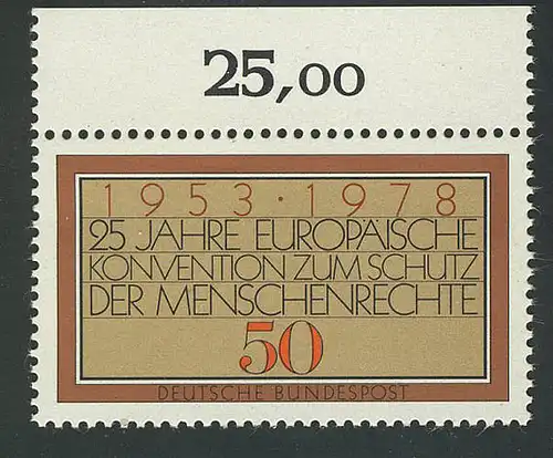 979 Droits de l'homme ** Oberrand