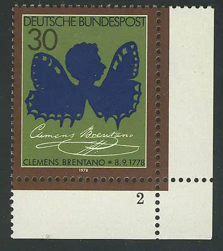 978 Clemens Brentano ** FN2