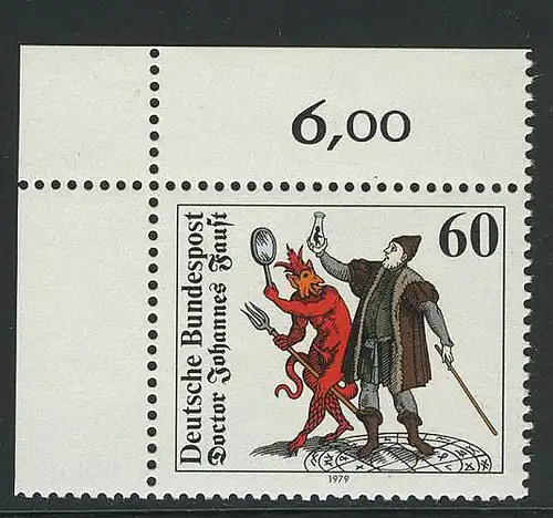 1030 Doctor Jahannes Faust ** Ecke o.l.