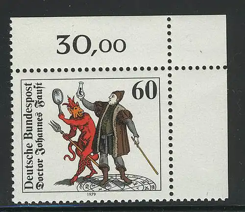 1030 Docteur Jahannes Faust ** Coin o.r.