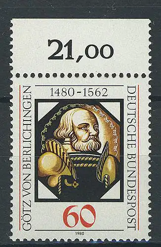 1036 Götz von Berlichingen ** Oberrand