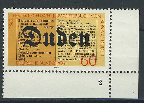 1039 Konrad Duden Orthographe ** FN2