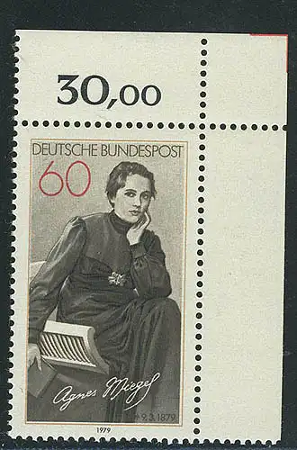 1001 Agnes Mangel ** Coin o.r.