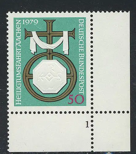 1017 Voyage sacré Aix-la-Chapelle ** FN1