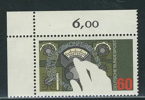 1015 Funkverwaltungskonferenz ** Ecke o.l.