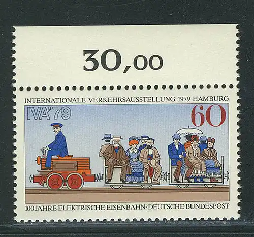 1014 Verkehrsausstellung ** Oberrand