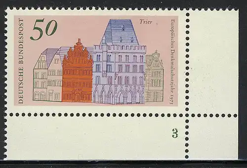 862 Europa 50 Pf Trier ** FN3