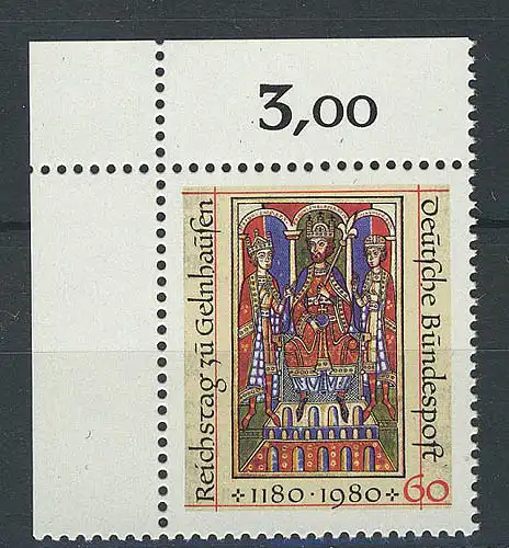 1045 Reichstag zu Gelnhausen ** Ecke o.l.