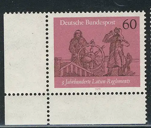 1022 Lotsen-Reglements ** Ecke u.l.