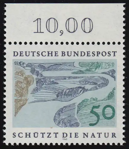 594 Année naturelle 50 Pf Landsdschaft ** Oberrand