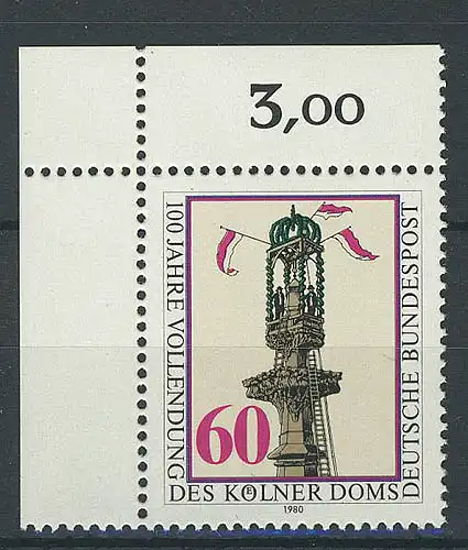 1064 Kölner Dom ** Ecke o.l.