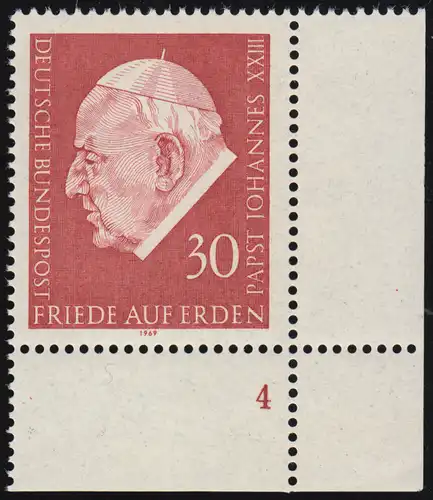 609 Papst Johannes XXIII ** FN4
