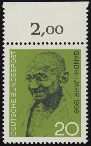 608 Mahatma Gandhi ** Oberrand
