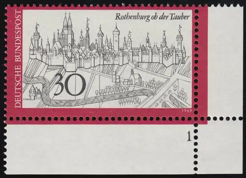 603 Fremdenverkehr Rothenburg ob der Tauber - ** FN1 dgz.