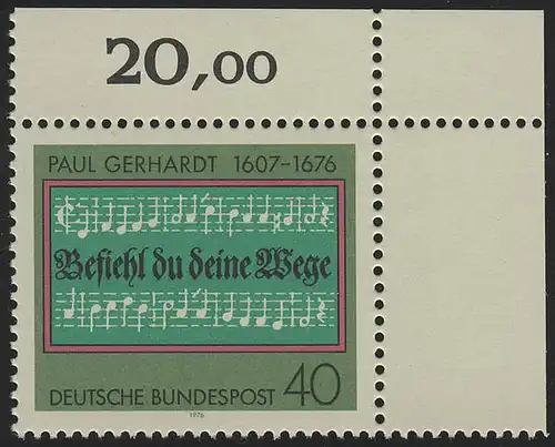 893 Paul Gerhardt ** Ecke o.r.