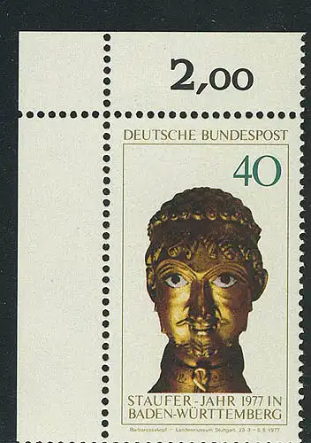 933 Stauferjahr ** Ecke o.l.