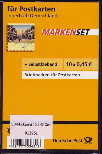 66I SB aa MH Fürth Blister Stand 01/2007, rotes Aufreißband, Label A **
