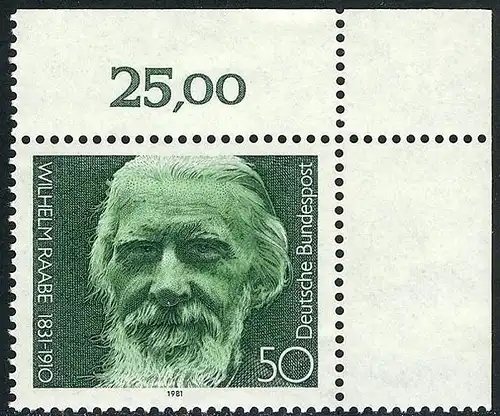 1104 Wilhelm Raabe ** Coin o.r.