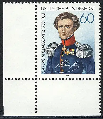 1115 Carl von Clausewitz ** Coin et l.