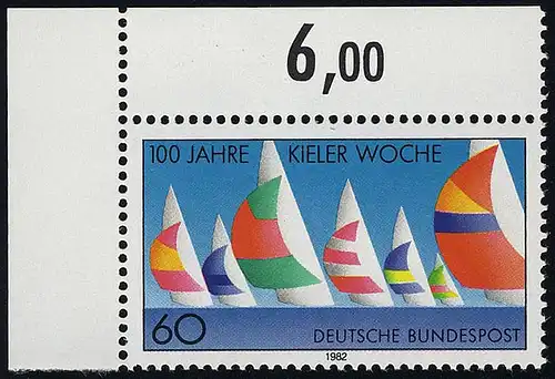 1132 Kieler Woche ** Ecke o.l.