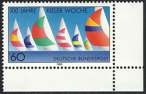 1132 Kieler Wochen ** Coin et r.