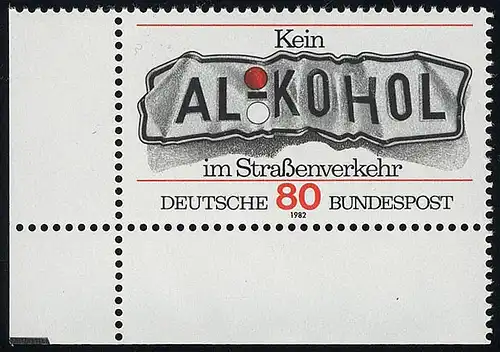 1145 kein Alkohol im Straßenverkehr ** Ecke u.l.