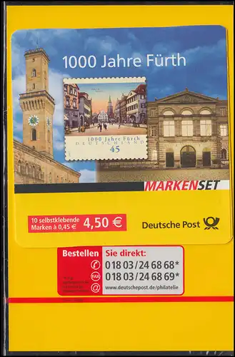 66I SB aa MH Fürth Blister Stand 01/2007, rotes Aufreißband, Label B **
