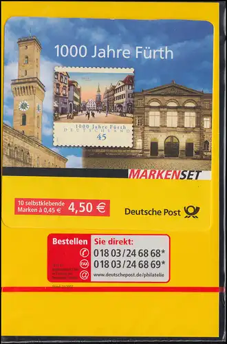 66I SB aa MH Fürth Blister Stand 01/2007, rotes Aufreißband, Label C **