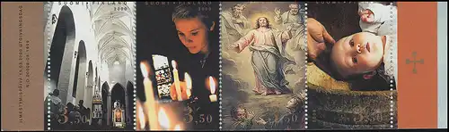 Finlande Carnets de marques 60 Année Sainte 2000, ** Postfraîchissement