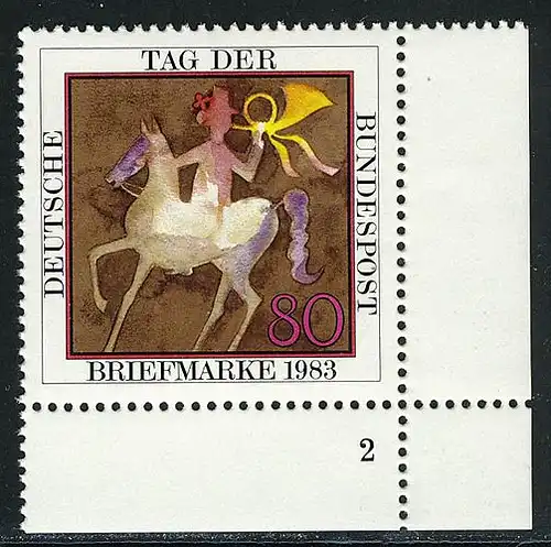 1192 Tag der Briefmarke ** FN2 dgz.