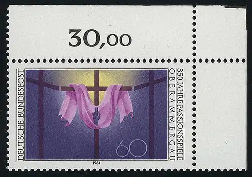 1201 Passionsspiele Oberammergau ** Ecke o.r.