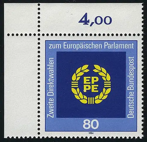 1209 Élections directes Parlement européen ** Coin o.l.