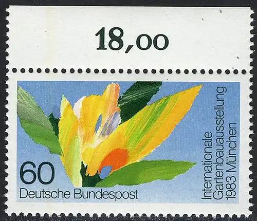 1174 Gartenbauausstellung ** Oberrand