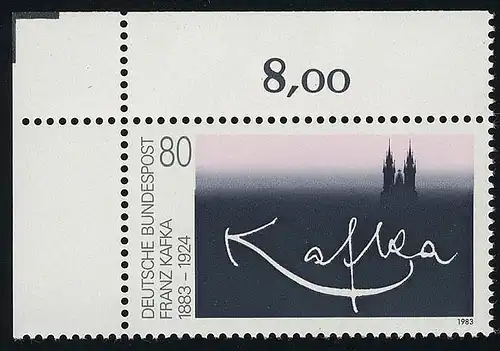 1178 Franz Kafka ** Ecke o.l.