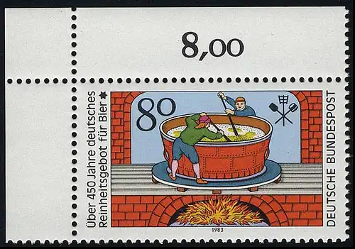 1179 Reinheitsgebot Bier ** Ecke o.l.